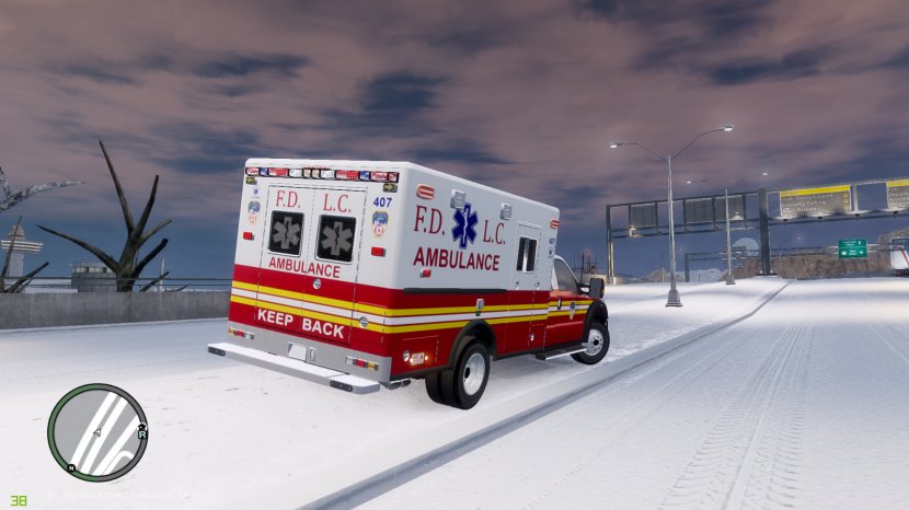 Car Motor Vehicle Mode Of Transport - Snow - Ambulance Transparent PNG