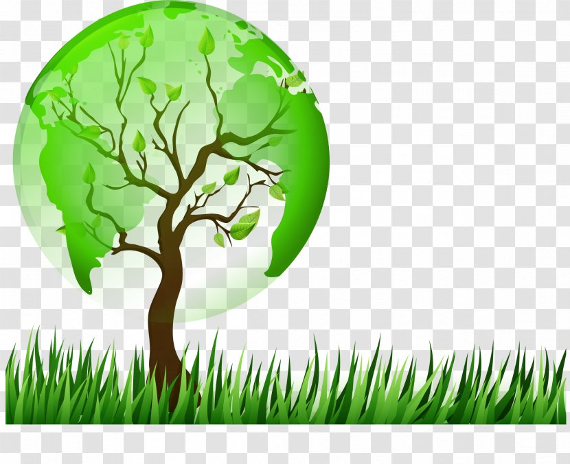 The Trees On Grass - Family - Stock Photography Transparent PNG