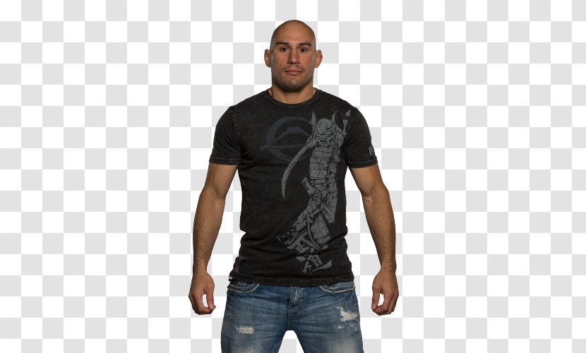 Black M Long-sleeved T-shirt Shoulder Transparent PNG