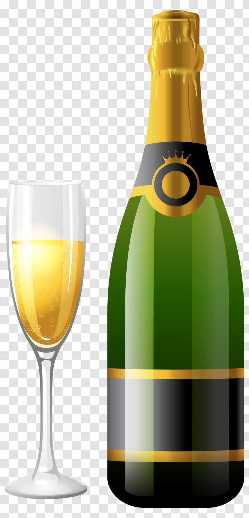 Champagne Beer Chardonnay Sparkling Wine - Glass Transparent PNG