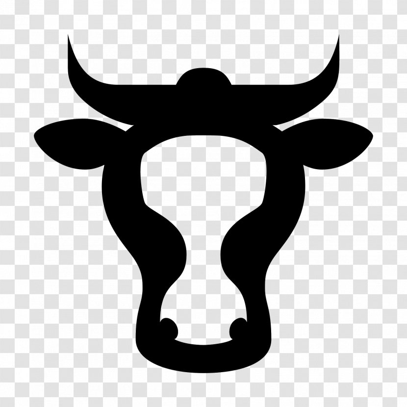 Hereford Cattle Meat Feedlot Butcher - Black Transparent PNG