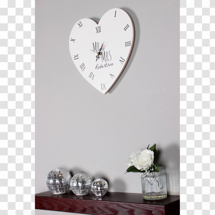 Clock Rectangle Picture Frames Heart - Decor Transparent PNG