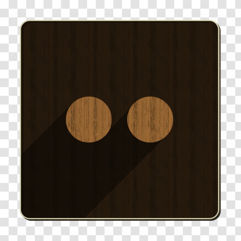 Flickr Icon Media Shadow - Rectangle Wood Transparent PNG