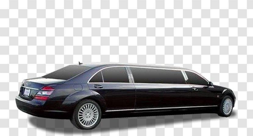 Mid-size Car Limousine Sedan Compact - Family - Stretch Limo Transparent PNG