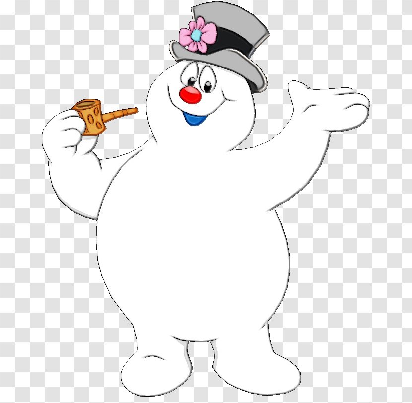 Snowman Cartoon - Clown Costume Transparent PNG