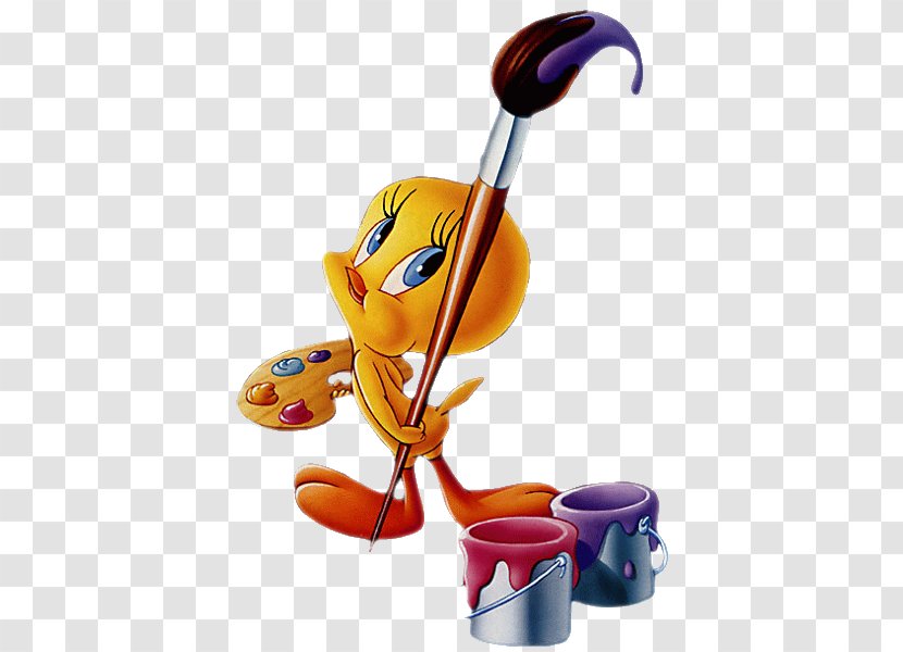 Tweety Sylvester Cartoon Drawing Looney Tunes - Character - Mickey Transparent PNG