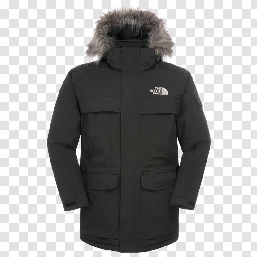 Jacket Parka The North Face Down Feather Clothing - Fur Transparent PNG