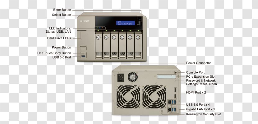 QNAP TVS-663 Network Storage Systems TVS-863 Systems, Inc. Television - Electronics - Seagate Backup Plus Hub Transparent PNG