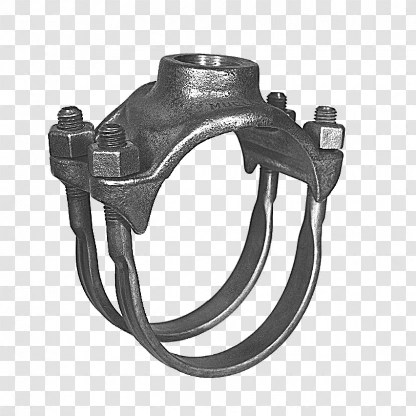 Ductile Iron Saddle American Water Works Association Pipe - Strap Transparent PNG