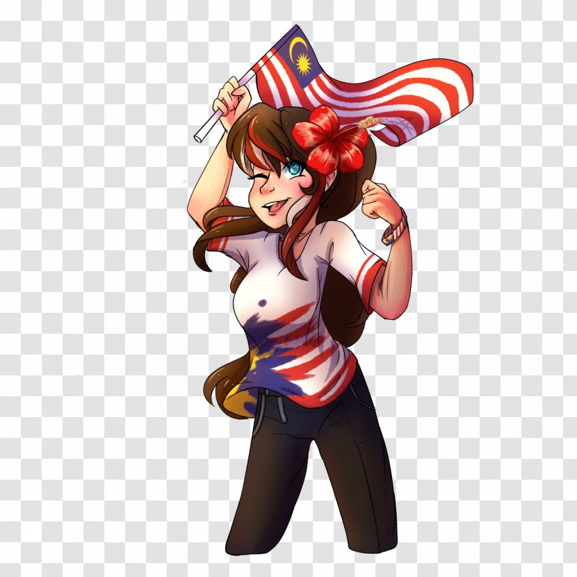 Figurine Character Fiction Animated Cartoon - Paintings Of Independence Day Transparent PNG