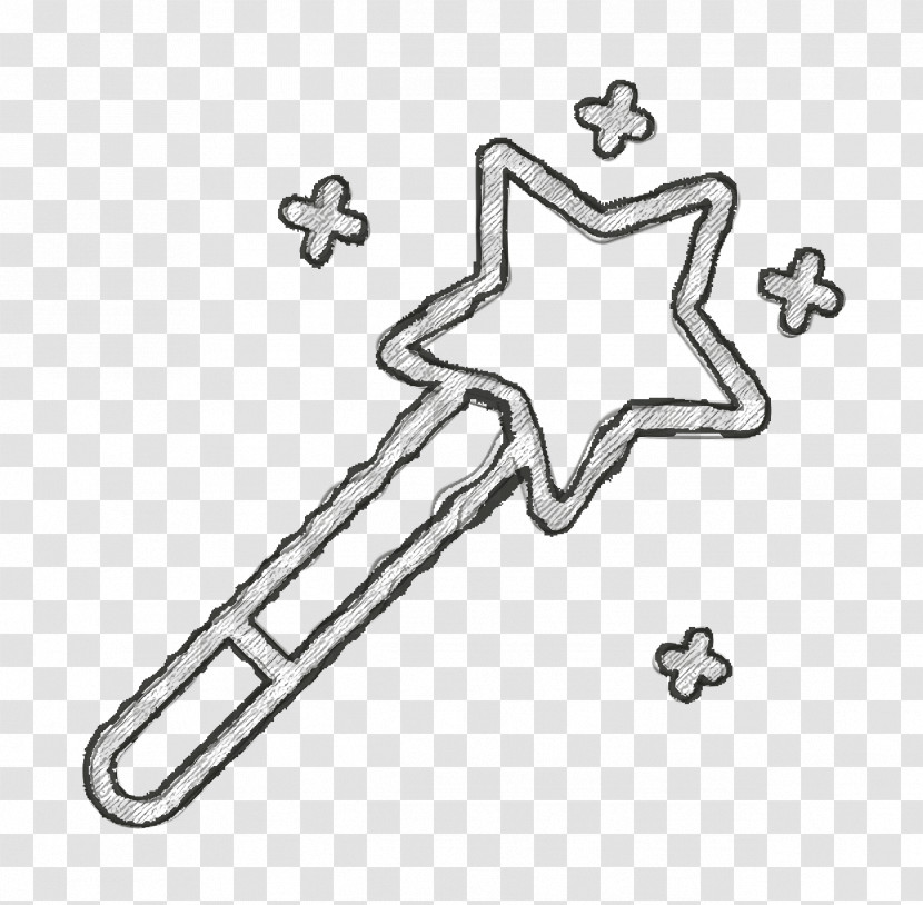 Star Icon Magic Wand Icon Circus Icon Transparent PNG