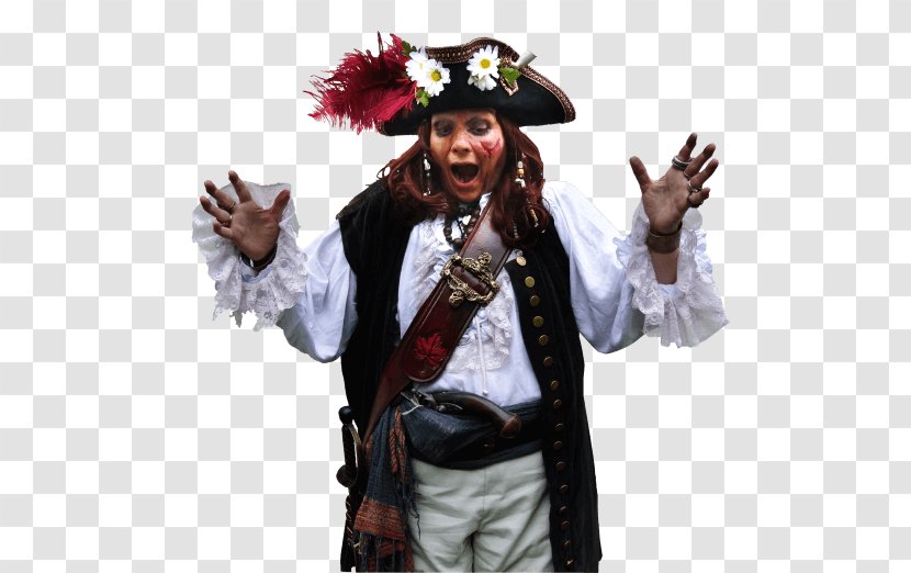 Costume Tradition - Headgear - Pirate Woman Transparent PNG