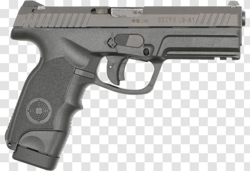 Steyr Mannlicher .40 S&W Firearm 9×19mm Parabellum - Gun Accessory - Weapon Transparent PNG