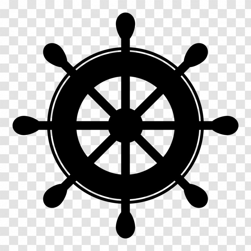 Rudder Royalty-free Drawing - Logo - Boat Transparent PNG