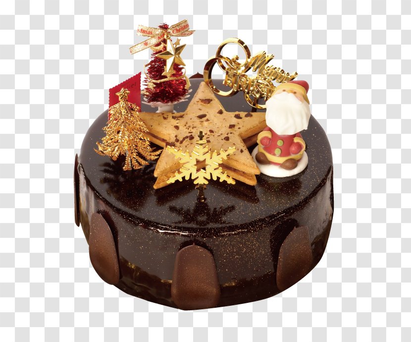 Chocolate Cake Fruitcake Christmas Lebkuchen Sachertorte Transparent PNG