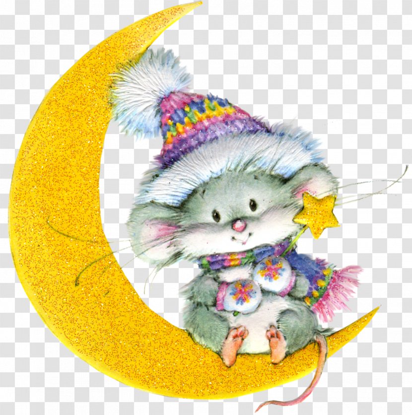Computer Mouse Christmas New Year Clip Art Transparent PNG