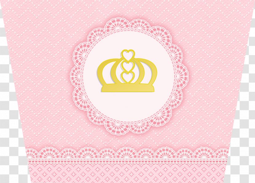 Princess Crown Birthday Party - Convite Transparent PNG