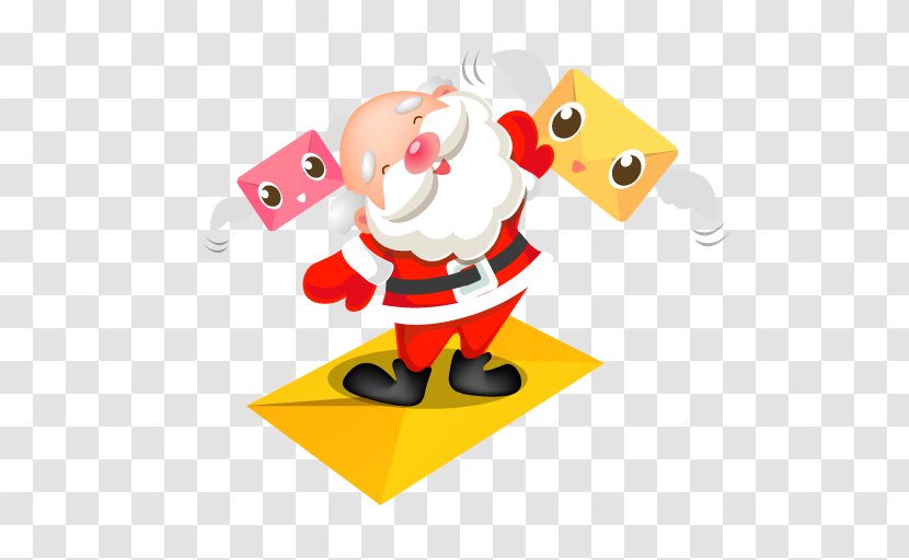Fictional Character Art Technology Santa Claus Clip - Wish - Mails Transparent PNG