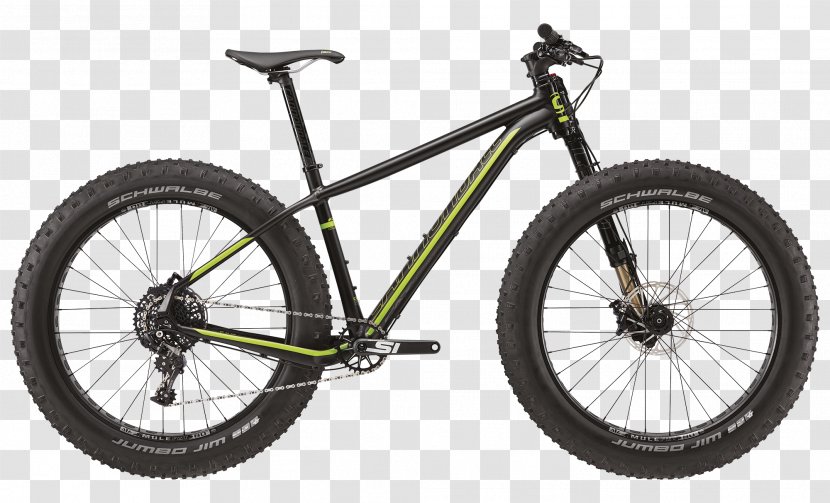 Cannondale Fat Caad 1 Bicycle Corporation Fatbike Mountain Bike - Automotive Exterior Transparent PNG