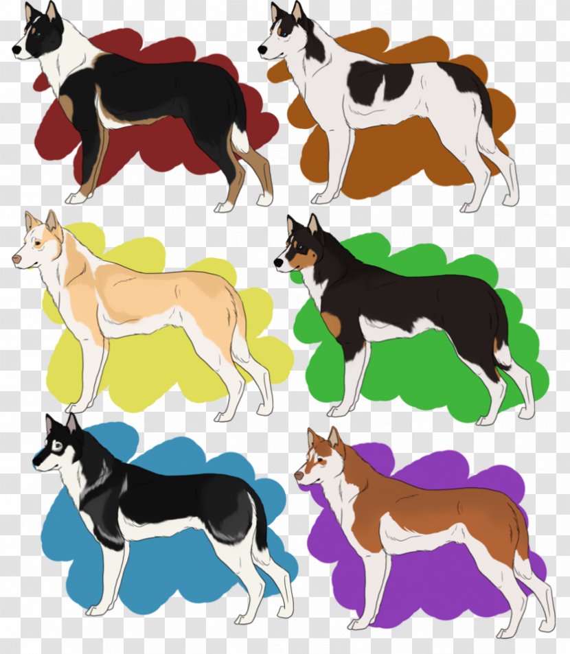 Dog Breed Clip Art - German Shepherd Husky Mix Transparent PNG