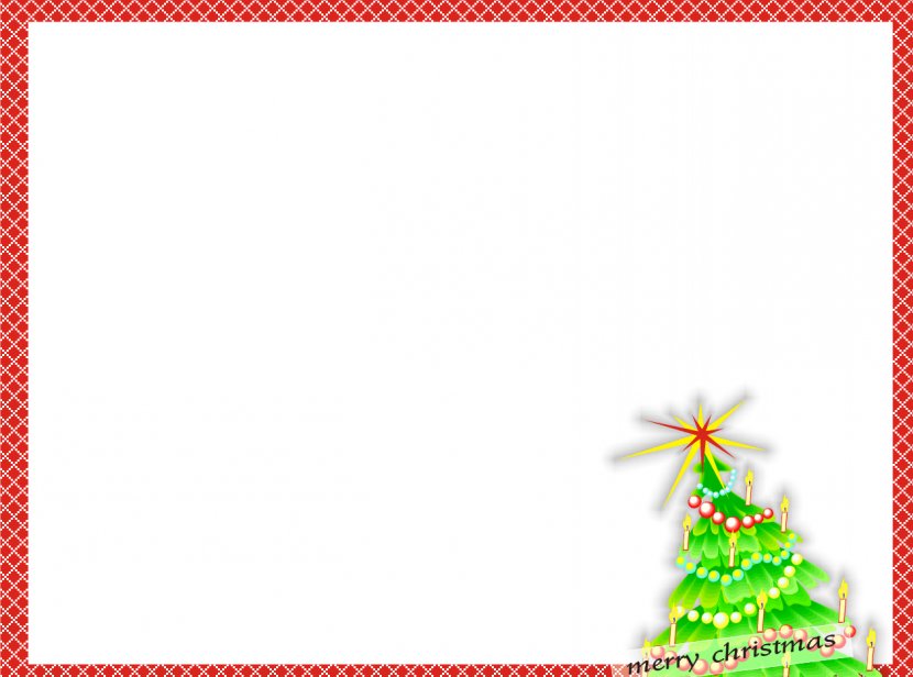 Santa Claus Christmas Tree Paper Clip Art - Cartoon - Holiday Borders Cliparts Transparent PNG