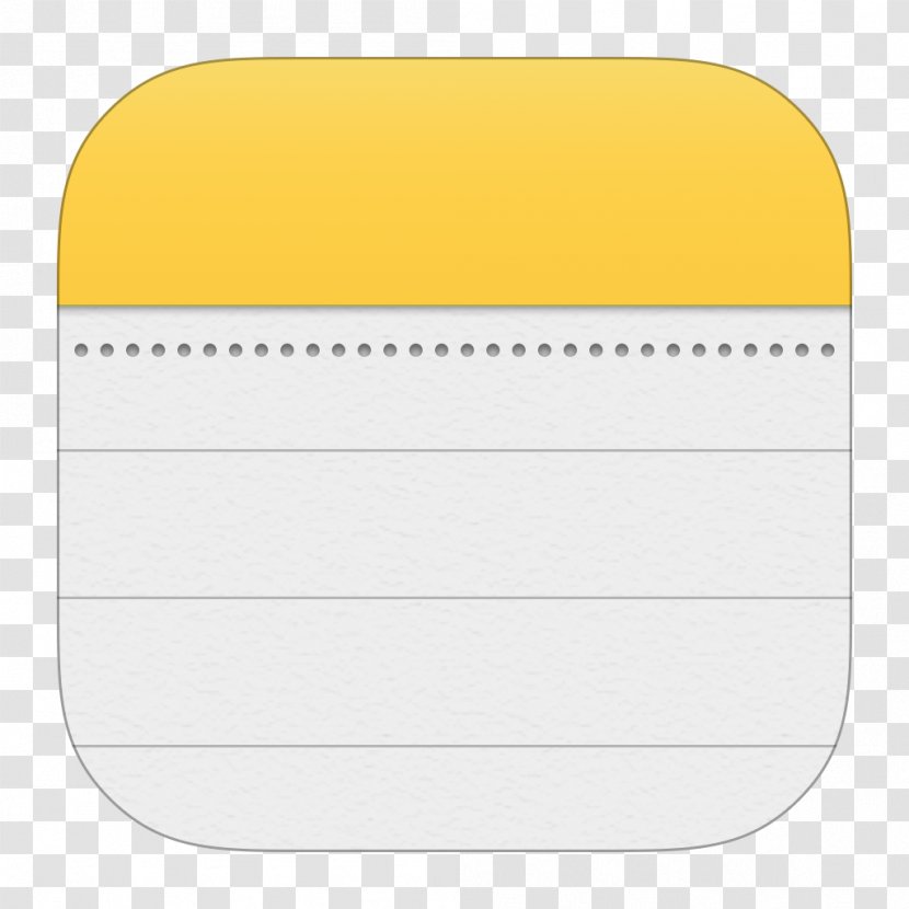 IOS 9 Notes IPhone - Yellow - Volunteer Board Members Icons Transparent PNG