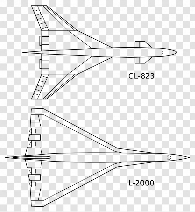 Lockheed L-2000 Boeing 2707 Martin FB-22 L-1011 TriStar Corporation - Airplane Transparent PNG