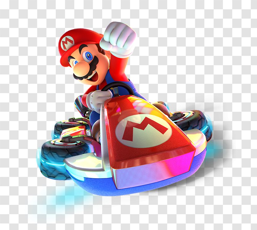 Super Mario Kart 8 Deluxe 7 Nintendo Switch - Luigi Superstar Saga Transparent PNG