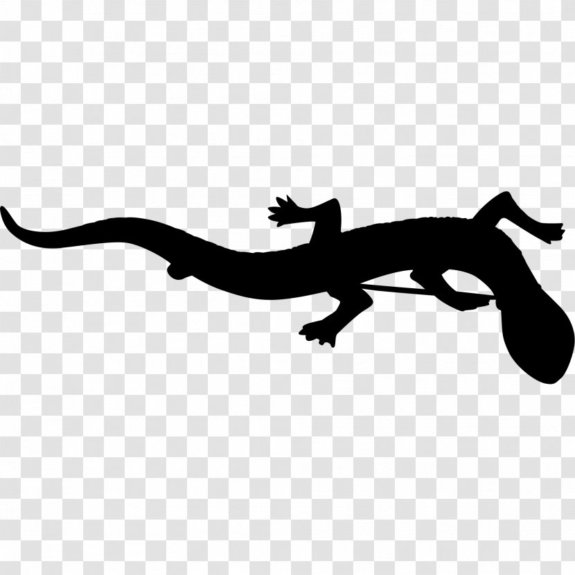 Dinosaur Clip Art Fauna Silhouette Carnivores - True Salamanders And Newts Transparent PNG