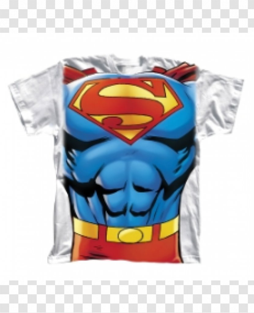Superman Printed T-shirt Superhero - Sleeve Transparent PNG