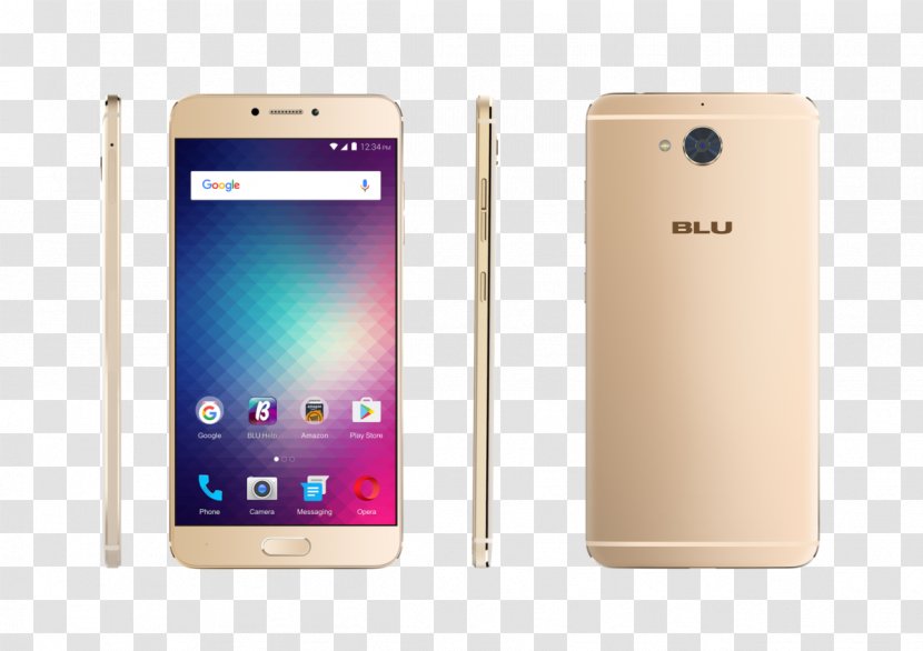 BLU Products Telephone 4G Smartphone LTE - Electronic Device - Vivo Cell Phone Transparent PNG