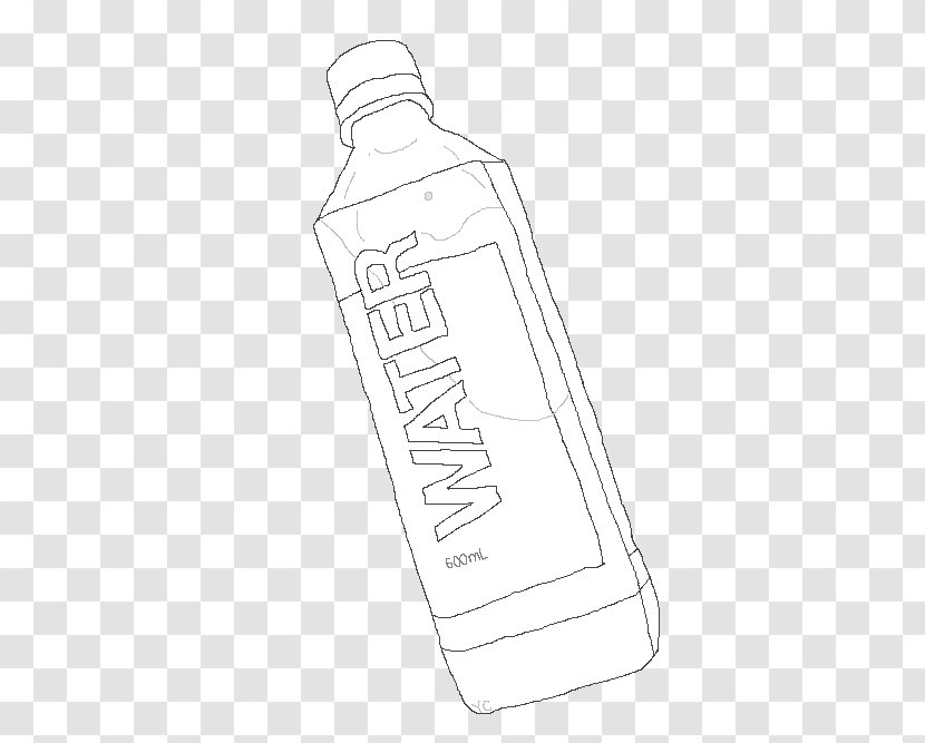 Water Bottles Product Design H&M - Drawing Transparent PNG