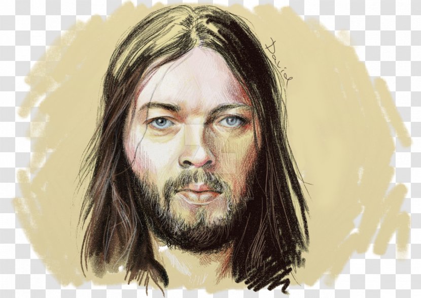 David Gilmour Pink Floyd A Momentary Lapse Of Reason Watercolor Painting Art - Fung Transparent PNG