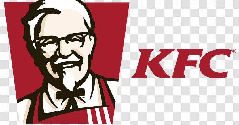 KFC Fried Chicken Logo As Food - Cartoon Transparent PNG