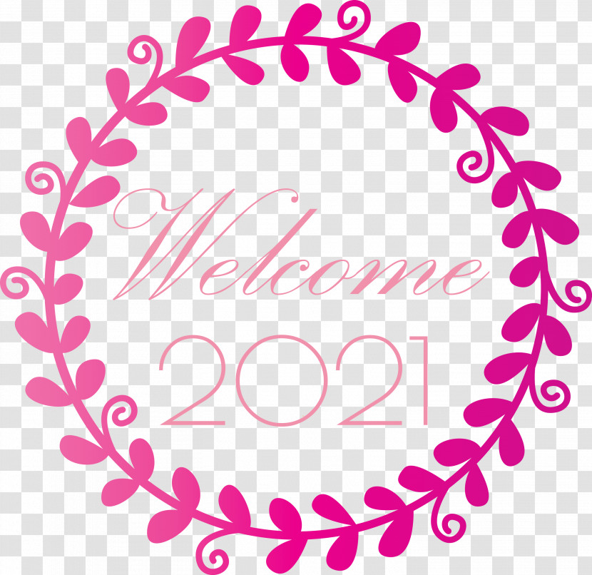 New Year 2021 Welcome Transparent PNG