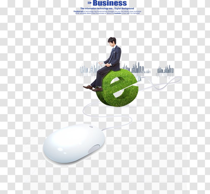 Computer Mouse Download - Material - And Office Business Man Transparent PNG