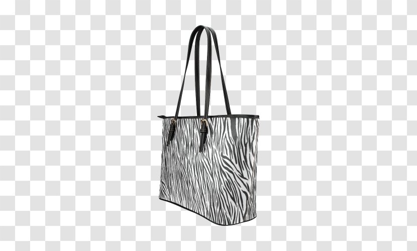Tote Bag Leather Zipper Pocket - Watercolor - Animal Print Handbags Transparent PNG