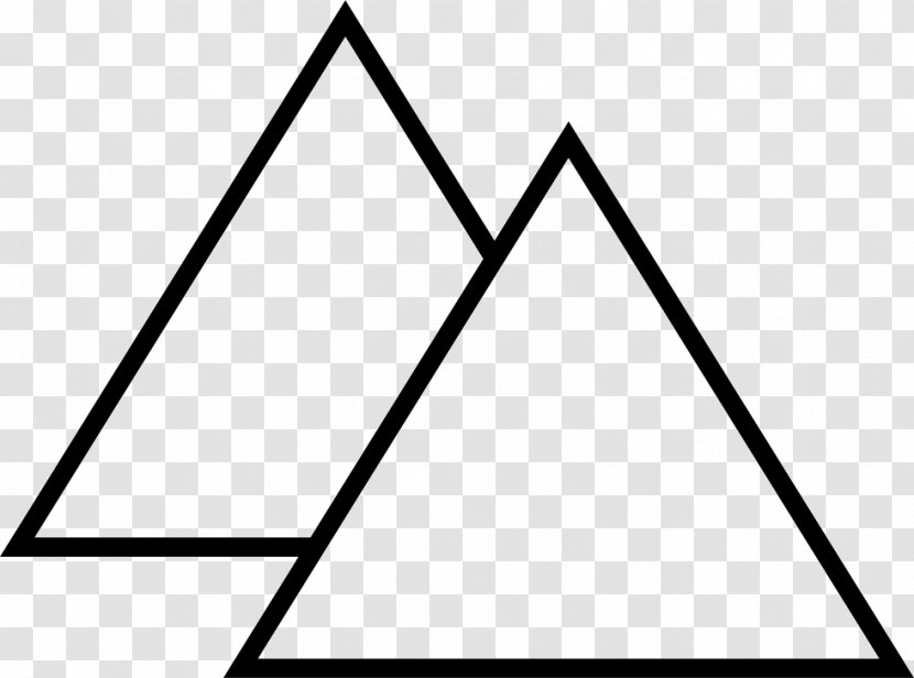 Vector Graphics Pyramid Symbol Triangle Transparent PNG
