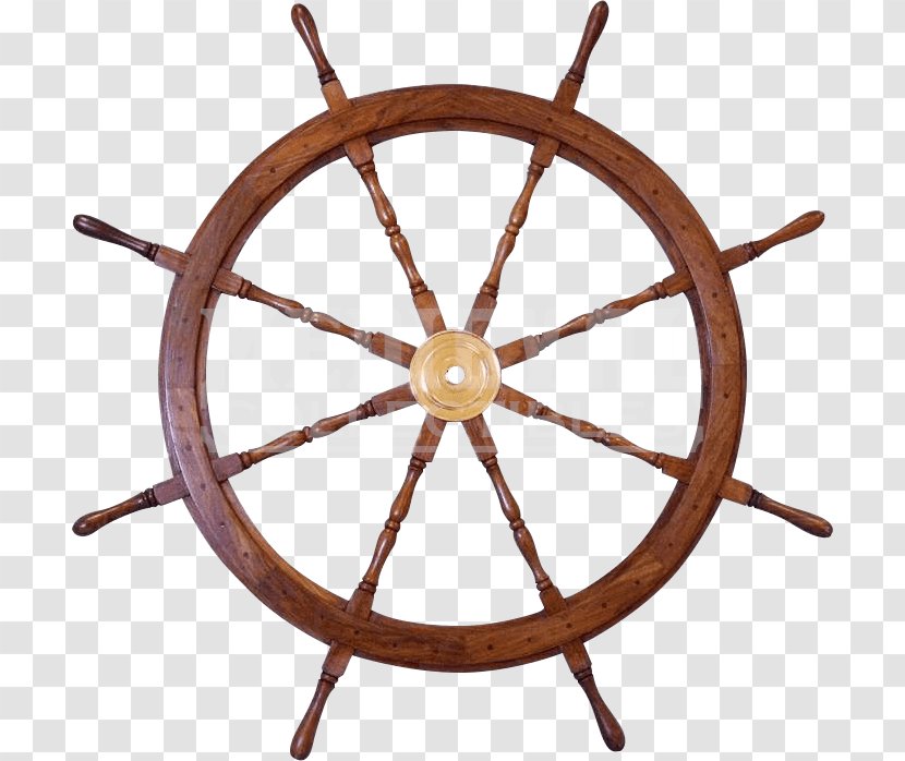 Ship's Wheel Motor Vehicle Steering Wheels Ship Model - Furniture Transparent PNG