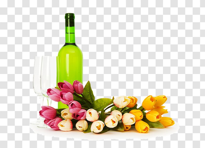 Clearview Vineyard Champagne Wine Floral Design Stock Photography Transparent PNG