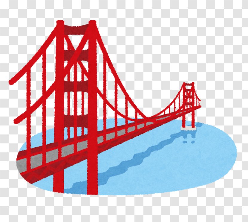 Golden Gate Bridge Text Clip Art Transparent PNG