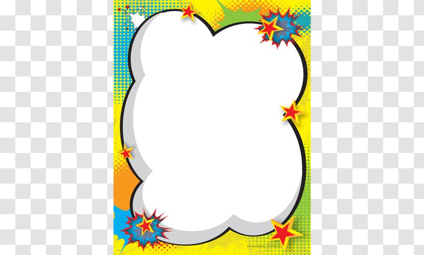 Borders And Frames Pop Art Graphic Design Image - Charts Transparent PNG