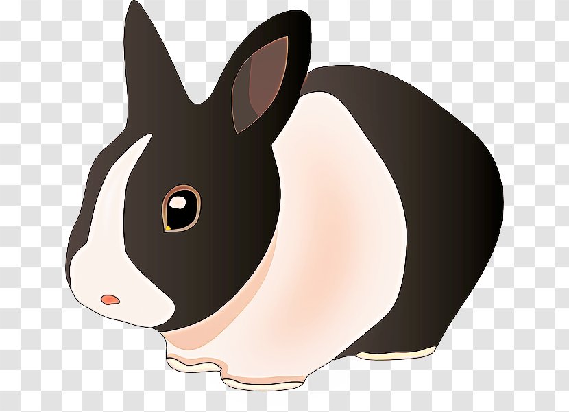 Rabbit Cartoon Domestic Nose Rabbits And Hares - Fawn Ear Transparent PNG