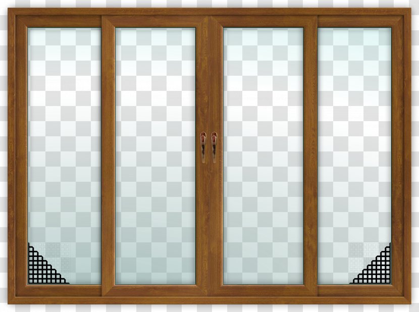 Window Sliding Glass Door Stained Transparent PNG