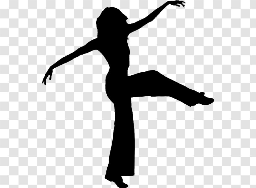 Modern Dance Shoe Clip Art Silhouette - Athletic Move Transparent PNG