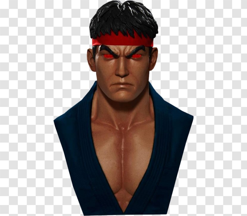 Evil Ryu Street Fighter Sagat Culture - Forehead Transparent PNG