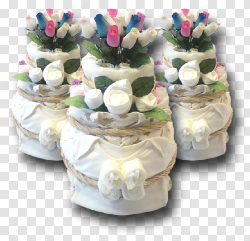 Diaper Cake Red Velvet Gift - Flower Bouquet Transparent PNG