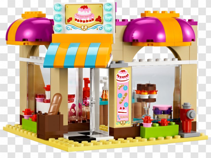 Lego House LEGO 41006 Friends Downtown Bakery Toy - Group Transparent PNG