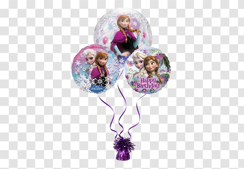 Balloon Bouquets Anna Elsa Snowflake #11 - Latex Transparent PNG