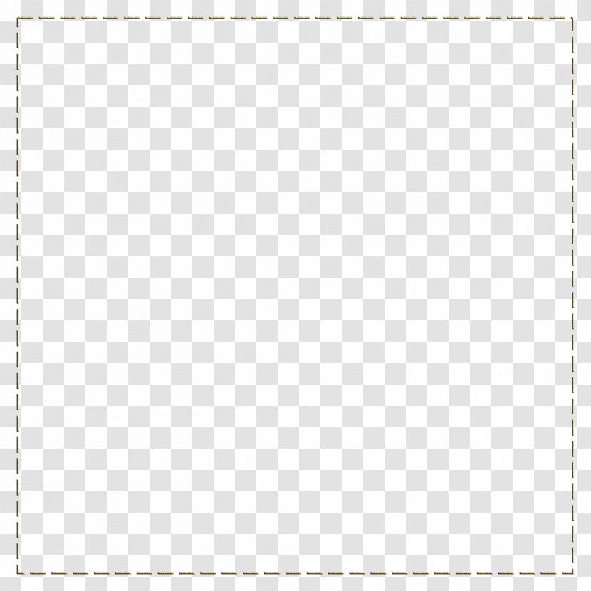 Square Symmetry Area Angle Pattern - Monochrome Photography - Hand-painted Frame Border ,Dotted Line Transparent PNG